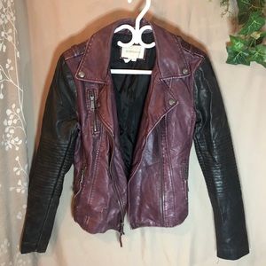 BCBG Leather jacket